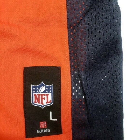NFL Denver Broncos Jersey Youth Boys Large 2 Sided #83 Wes Welker Orange - Picture 4 of 7
